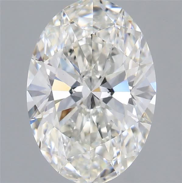 1.51 ct. oval Lab Grown Diamond front image