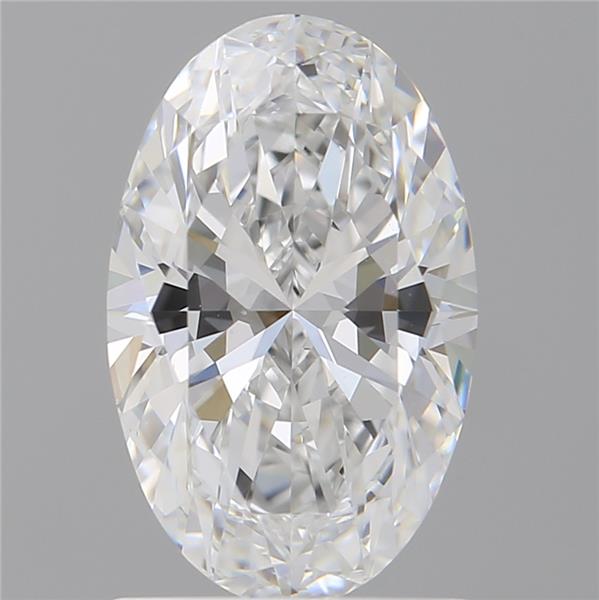 1.54 ct. oval Lab Grown Diamond front image