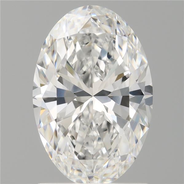 1.58 ct. oval Lab Grown Diamond front image