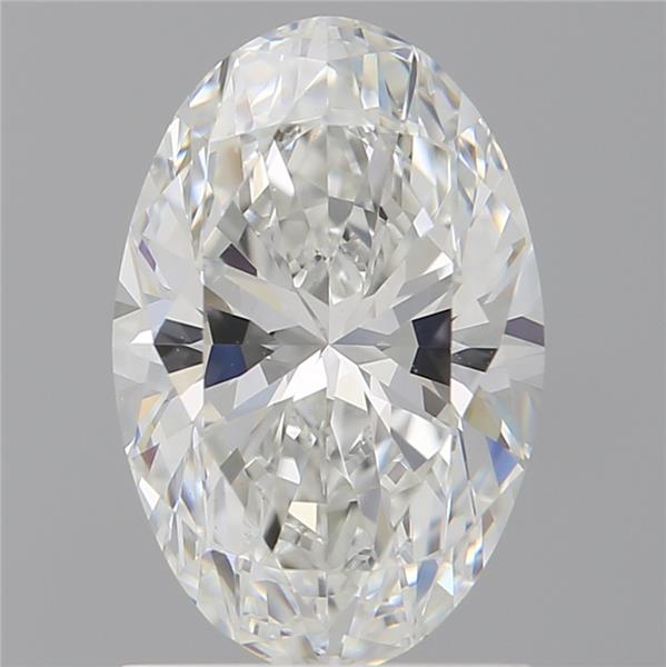 1.52 ct. oval Lab Grown Diamond front image