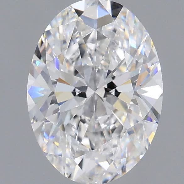 1.43 ct. oval Lab Grown Diamond front image