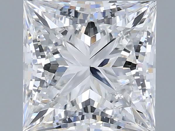 1.40 ct. princess Lab Grown Diamond front image