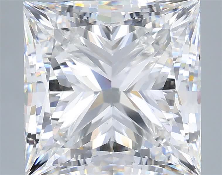 5.51 ct. princess Lab Grown Diamond front image