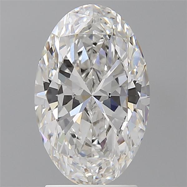 2.52 ct. oval Lab Grown Diamond front image
