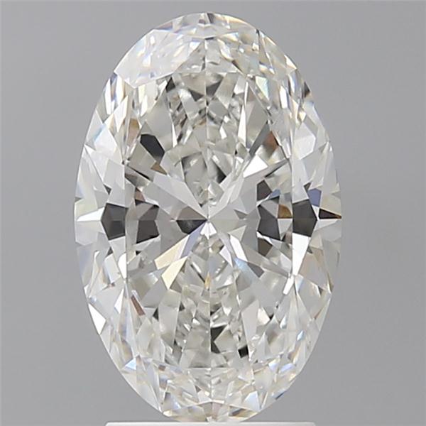 2.60 ct. oval Lab Grown Diamond front image