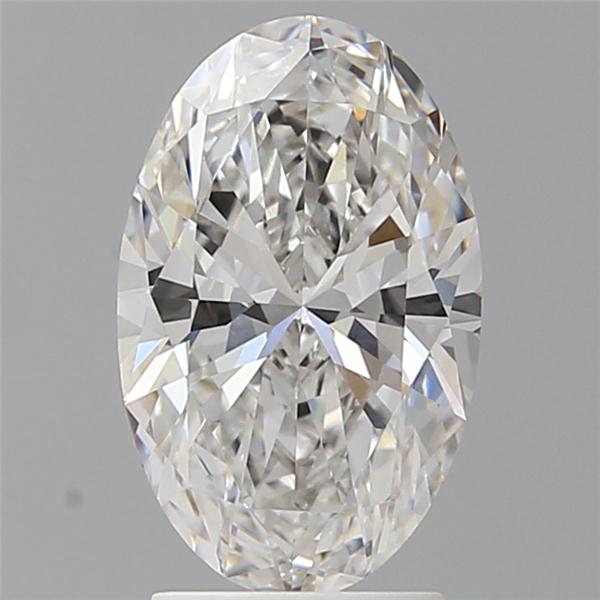2.59 ct. oval Lab Grown Diamond front image