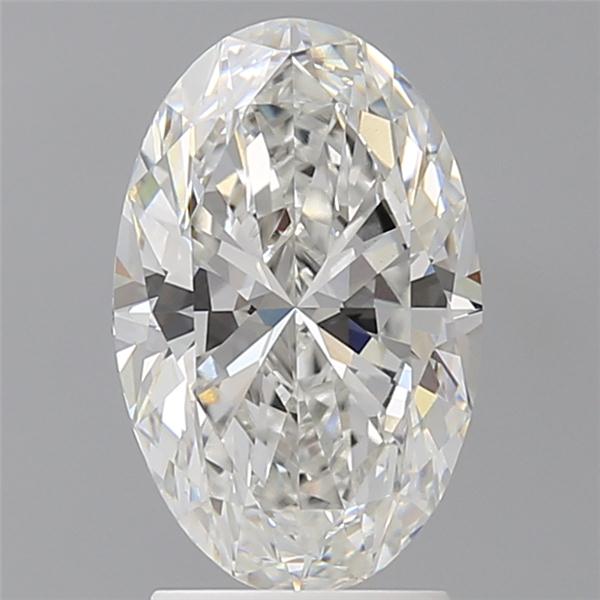 2.52 ct. oval Lab Grown Diamond front image