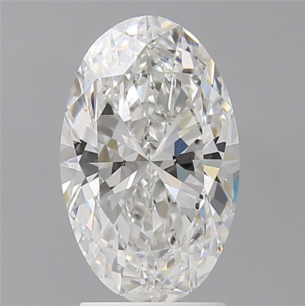 2.53 ct. oval Lab Grown Diamond front image