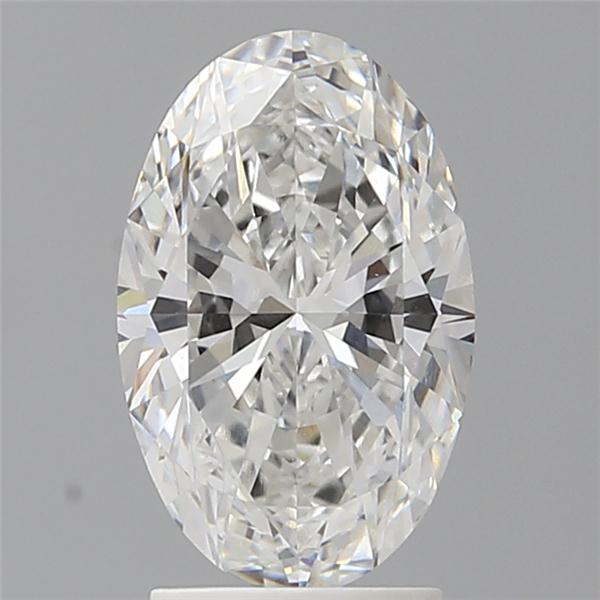 2.52 ct. oval Lab Grown Diamond front image