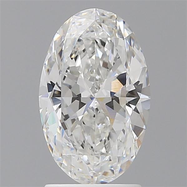2.10 ct. oval Lab Grown Diamond front image