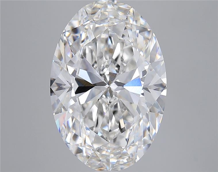 5.65 ct. oval Lab Grown Diamond front image