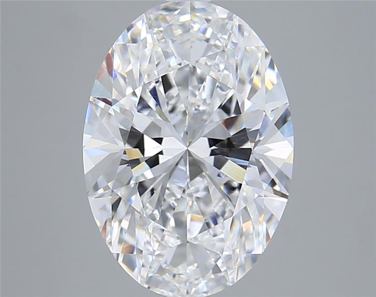 4.02 ct. oval Lab Grown Diamond front image