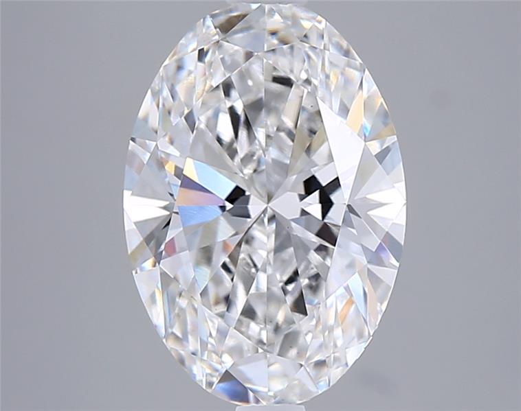 3.08 ct. oval Lab Grown Diamond front image