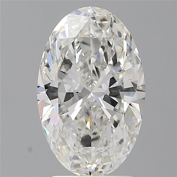 3.06 ct. oval Lab Grown Diamond front image