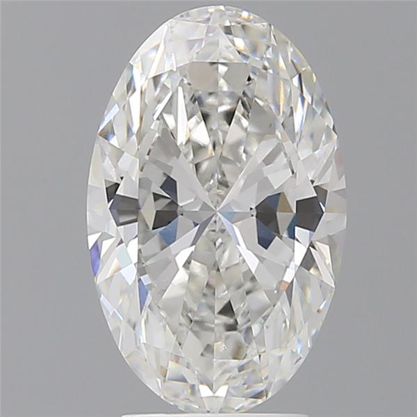 3.51 ct. oval Lab Grown Diamond front image