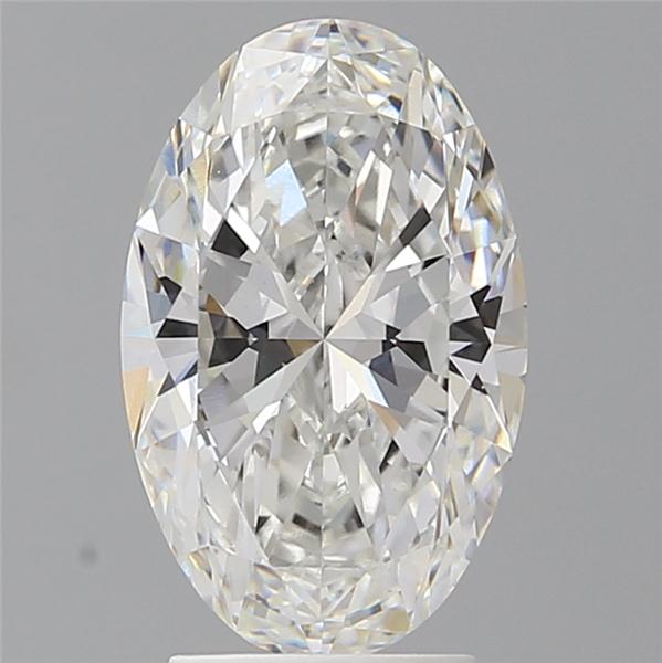 3.08 ct. oval Lab Grown Diamond front image