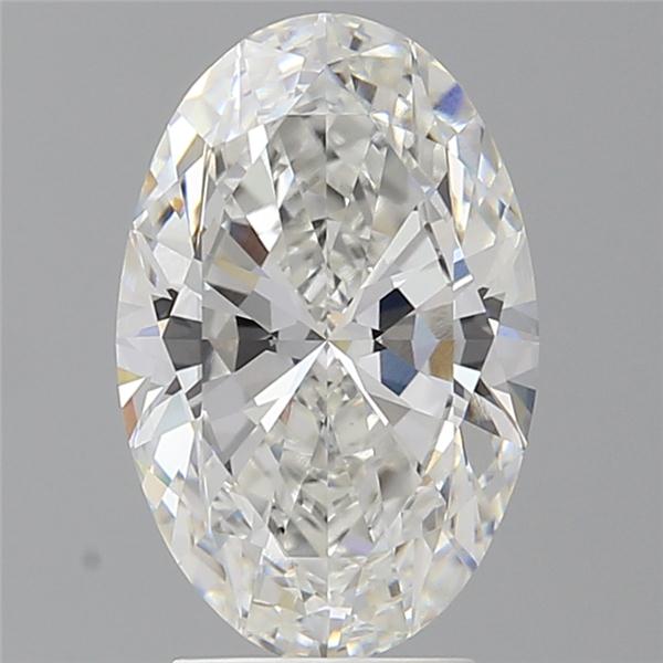 3.51 ct. oval Lab Grown Diamond front image