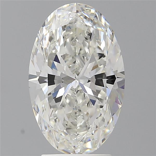 3.53 ct. oval Lab Grown Diamond front image