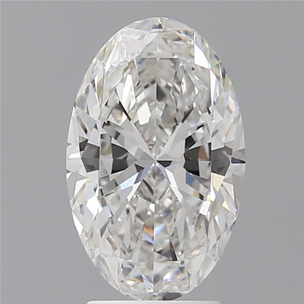 3.10 ct. oval Lab Grown Diamond front image