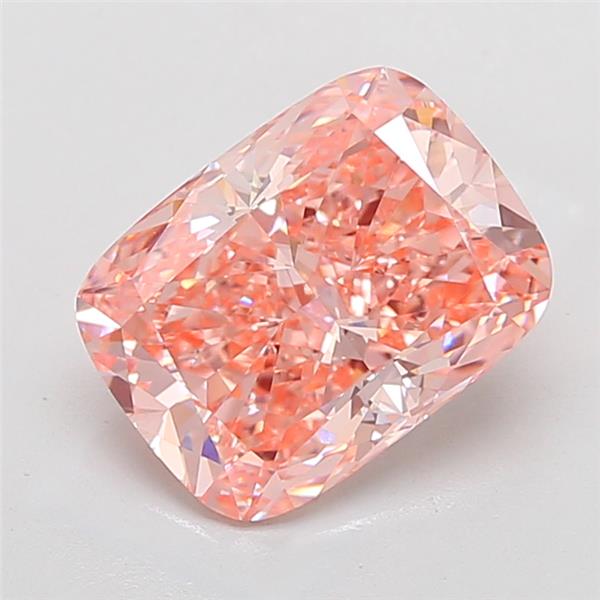 5.09 ct. cushion Lab Grown Diamond front image
