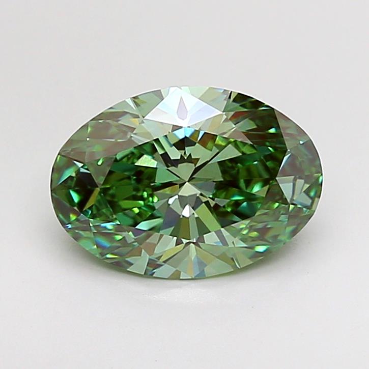 2.02 ct. oval Lab Grown Diamond front image