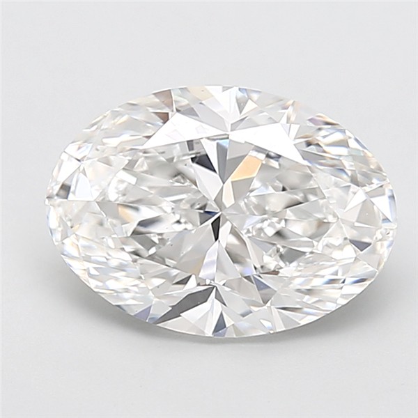 1.50 ct. oval Lab Grown Diamond front image