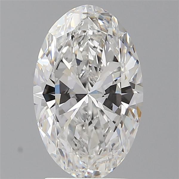 2.58 ct. oval Lab Grown Diamond front image