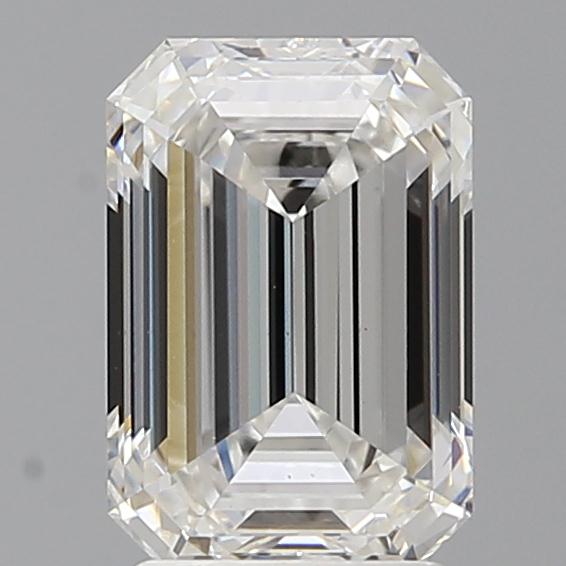 2.56 ct. emerald Lab Grown Diamond front image