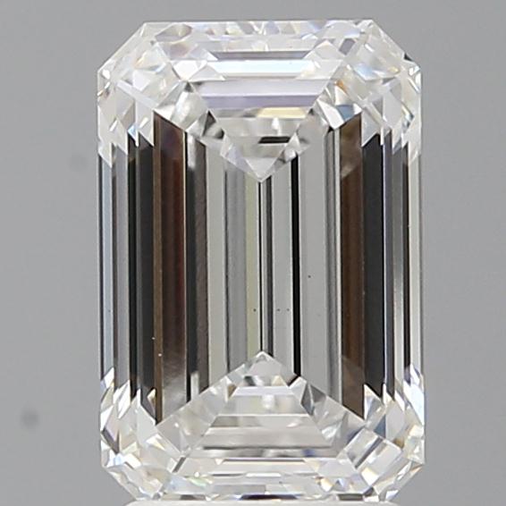 2.60 ct. emerald Lab Grown Diamond front image