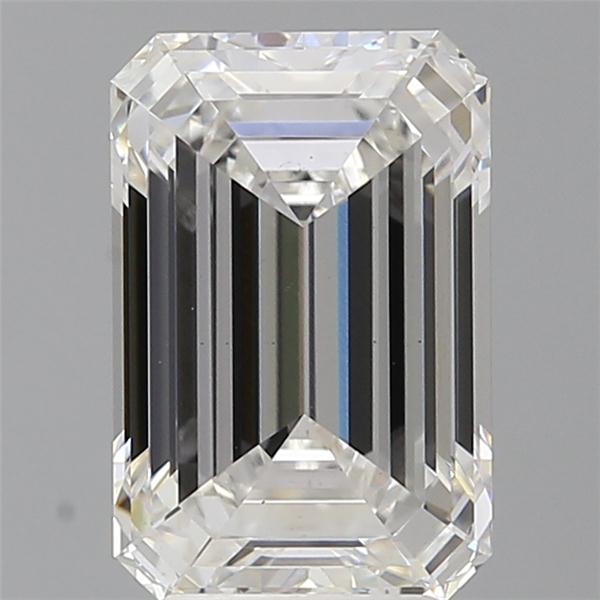 4.08 ct. emerald Lab Grown Diamond front image