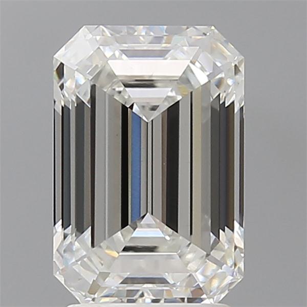 3.01 ct. emerald Lab Grown Diamond front image