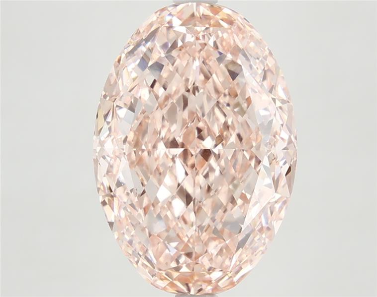 6.12 ct. oval Lab Grown Diamond front image