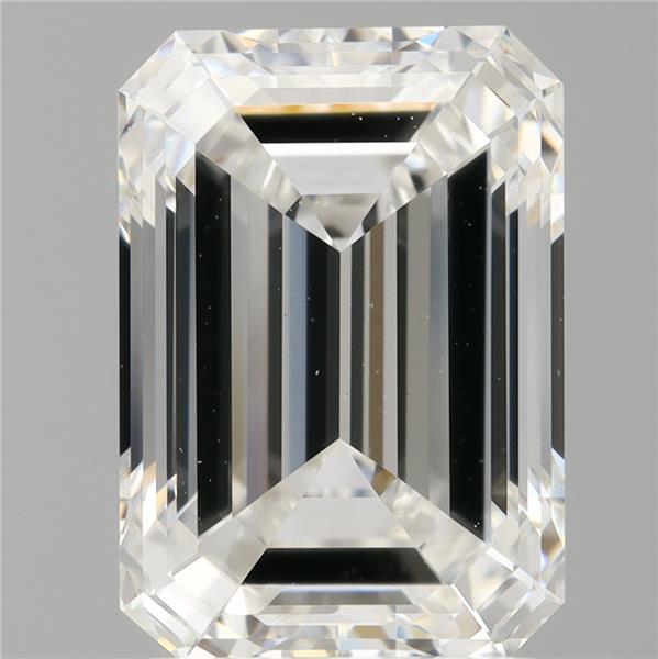 2.60 ct. emerald Lab Grown Diamond front image