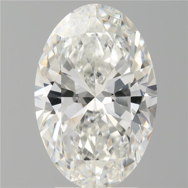 3.58 ct. oval Lab Grown Diamond front image