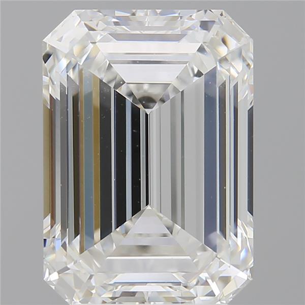4.05 ct. emerald Lab Grown Diamond front image