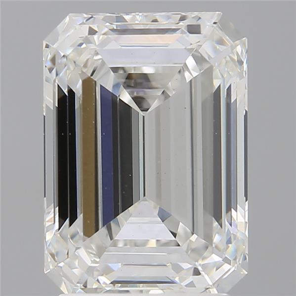 3.04 ct. emerald Lab Grown Diamond front image