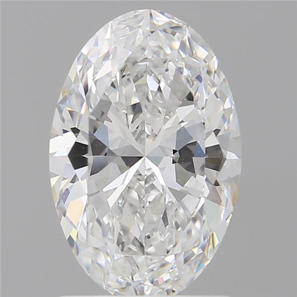 1.60 ct. oval Lab Grown Diamond front image