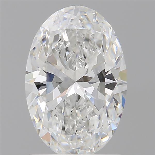 1.51 ct. oval Lab Grown Diamond front image