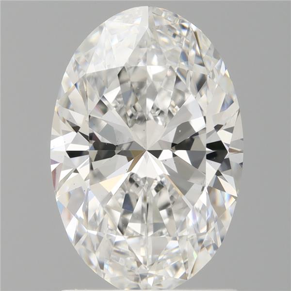 1.58 ct. oval Lab Grown Diamond front image