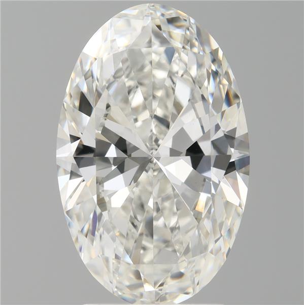 3.03 ct. oval Lab Grown Diamond front image