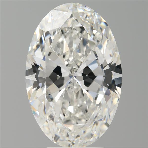 6.01 ct. oval Lab Grown Diamond front image