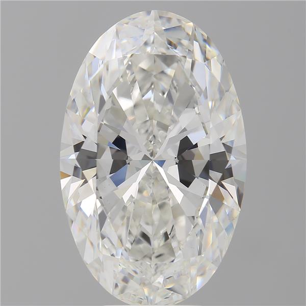 8.09 ct. oval Lab Grown Diamond front image