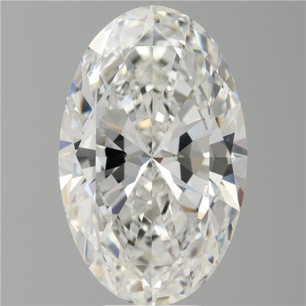 9.10 ct. oval Lab Grown Diamond front image