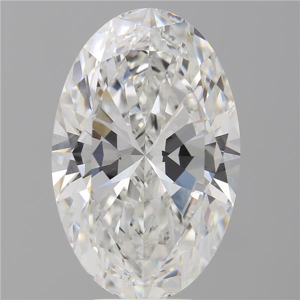 8.00 ct. oval Lab Grown Diamond front image