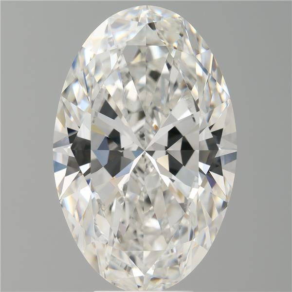 7.54 ct. oval Lab Grown Diamond front image