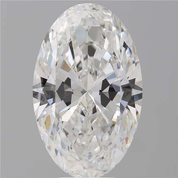 8.04 ct. oval Lab Grown Diamond front image