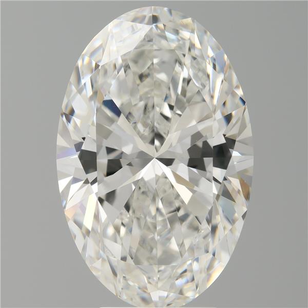 6.02 ct. oval Lab Grown Diamond front image