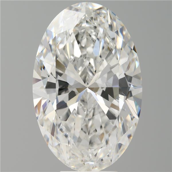 8.58 ct. oval Lab Grown Diamond front image