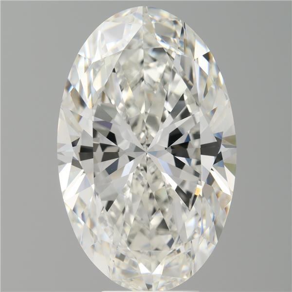 8.03 ct. oval Lab Grown Diamond front image