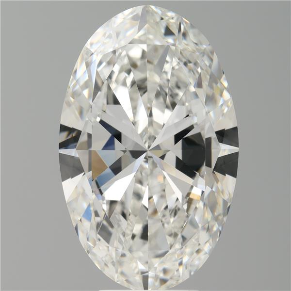 7.00 ct. oval Lab Grown Diamond front image